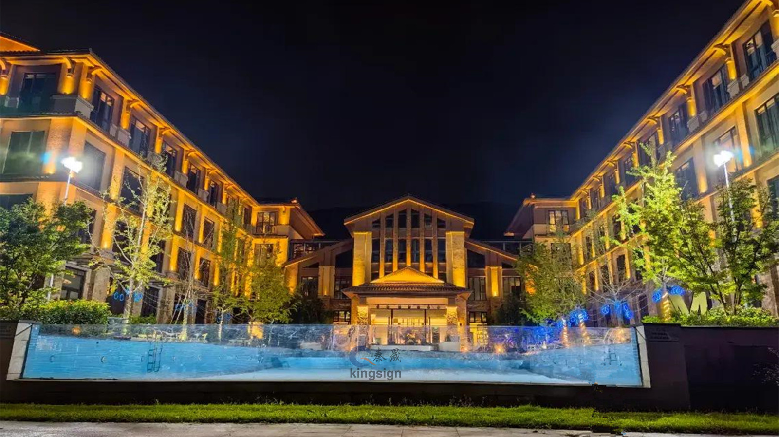 Ακρυλικό Πάνελ Για Πολυτελές Παράθυρο Πισίνας